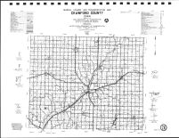 Crawford County Highway Map, Monona County 1987